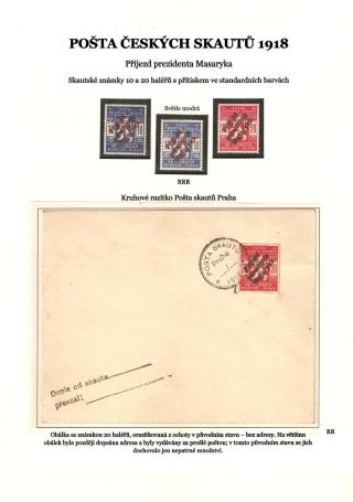 POŠTA ČESKÝCH SKAUTŮ 1918 – list 11