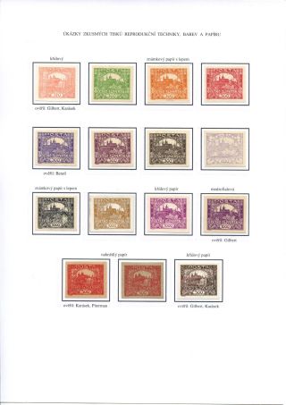 HRADCANY STAMP ISSUE – sheet 8