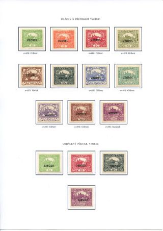 HRADCANY STAMP ISSUE – sheet 9