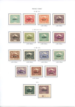 HRADCANY STAMP ISSUE – sheet 11