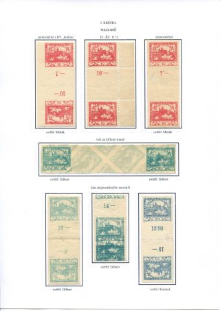 HRADCANY STAMP ISSUE – sheet 15