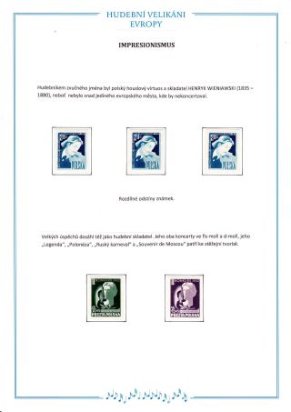 HUDEBNÍ VELIKÁNI EVROPY – list 24