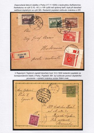 POSTE RESTANTE (zaměřené na území Československa) – list 17