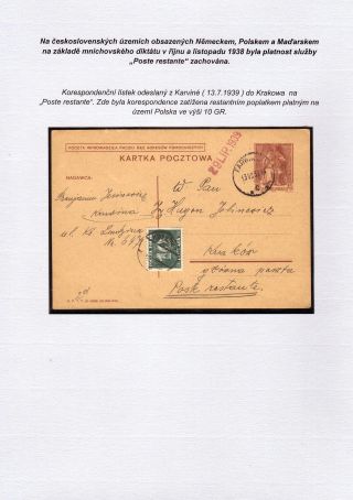 POSTE RESTANTE (zaměřené na území Československa) – list 24