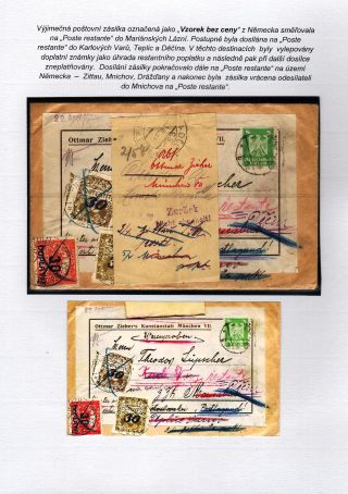 POSTLAGERND (mit Schwerpunkt auf dem Gebiet der Tschechoslowakei) – Blatt 46
