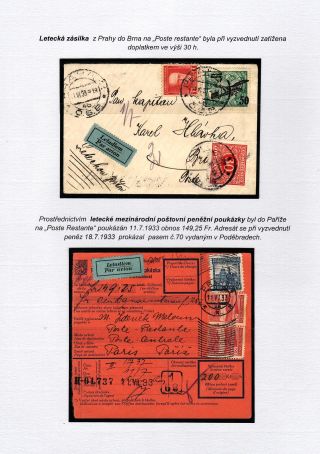 POSTLAGERND (mit Schwerpunkt auf dem Gebiet der Tschechoslowakei) – Blatt 50