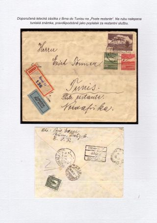 POSTLAGERND (mit Schwerpunkt auf dem Gebiet der Tschechoslowakei) – Blatt 78
