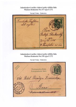 BAHNPOST AUF DEM TERRITORIUM DER TSCHECHOSLOWAKEI BIS 1939 – Blatt 14