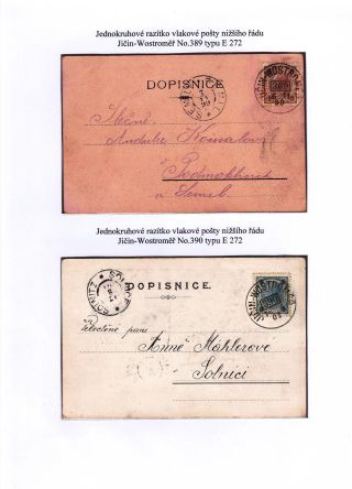 BAHNPOST AUF DEM TERRITORIUM DER TSCHECHOSLOWAKEI BIS 1939 – Blatt 15