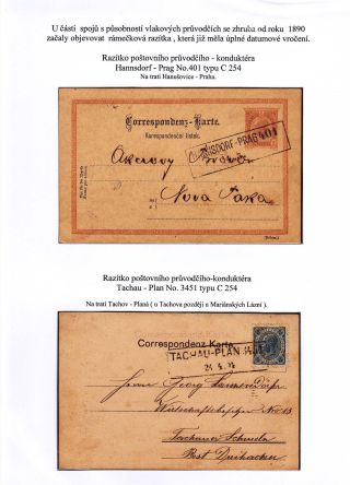 TPOs IN CZECHOSLOVAKIA TILL 1939 – sheet 24