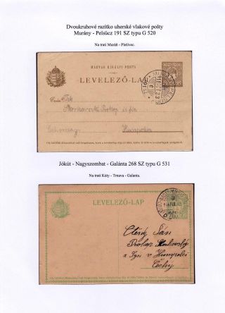 TPOs IN CZECHOSLOVAKIA TILL 1939 – sheet 27