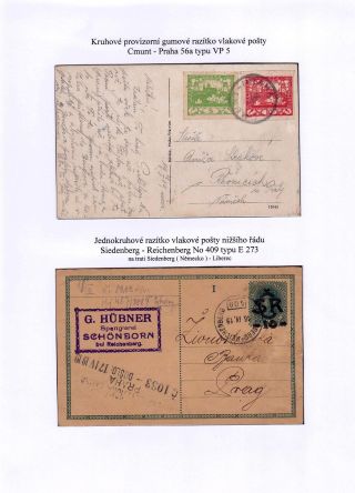 TPOs IN CZECHOSLOVAKIA TILL 1939 – sheet 34