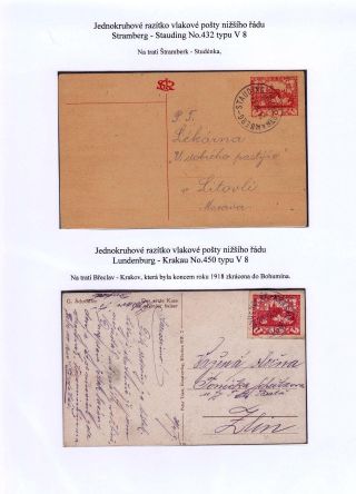 TPOs IN CZECHOSLOVAKIA TILL 1939 – sheet 42