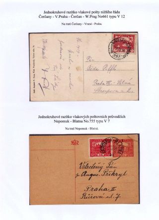 TPOs IN CZECHOSLOVAKIA TILL 1939 – sheet 43