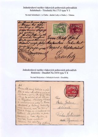 TPOs IN CZECHOSLOVAKIA TILL 1939 – sheet 44