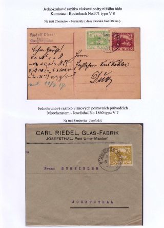 TPOs IN CZECHOSLOVAKIA TILL 1939 – sheet 45