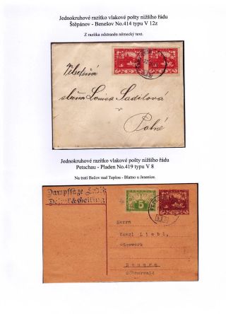 TPOs IN CZECHOSLOVAKIA TILL 1939 – sheet 48