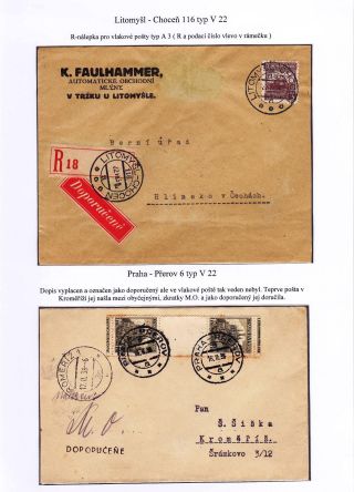 TPOs IN CZECHOSLOVAKIA TILL 1939 – sheet 55