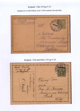 TPOs IN CZECHOSLOVAKIA TILL 1939 – sheet 59