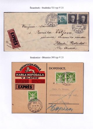 TPOs IN CZECHOSLOVAKIA TILL 1939 – sheet 61
