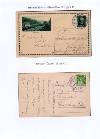 TPOs IN CZECHOSLOVAKIA TILL 1939 – sheet 62