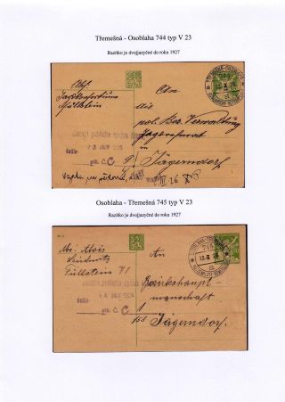 TPOs IN CZECHOSLOVAKIA TILL 1939 – sheet 68