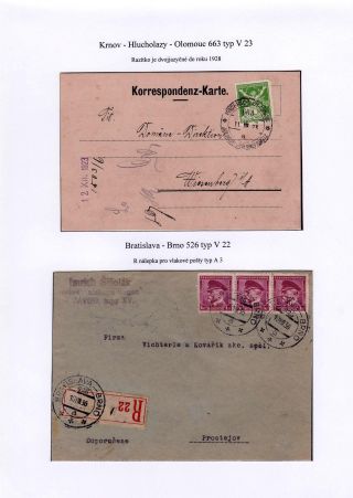 TPOs IN CZECHOSLOVAKIA TILL 1939 – sheet 69