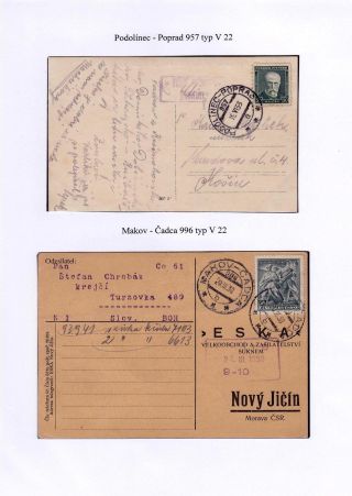 TPOs IN CZECHOSLOVAKIA TILL 1939 – sheet 70