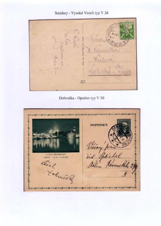 TPOs IN CZECHOSLOVAKIA TILL 1939 – sheet 75