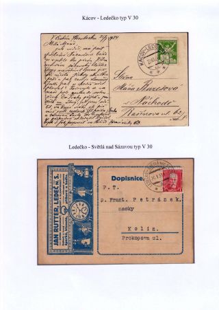 TPOs IN CZECHOSLOVAKIA TILL 1939 – sheet 76