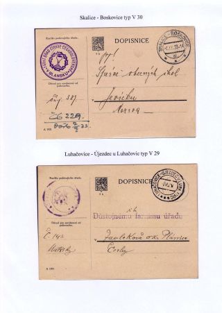 TPOs IN CZECHOSLOVAKIA TILL 1939 – sheet 77