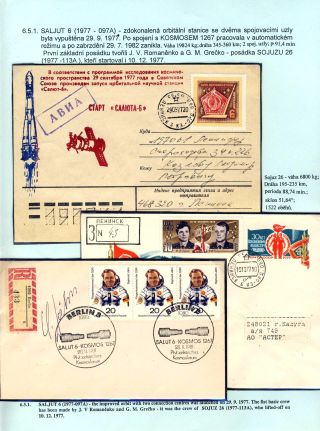 HUMAN PILOTED SPACE FLIGHTS OF THE USSR AND RUSSIA – sheet 33