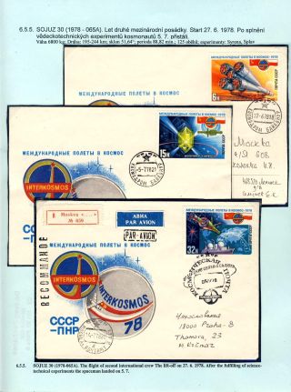 HUMAN PILOTED SPACE FLIGHTS OF THE USSR AND RUSSIA – sheet 38
