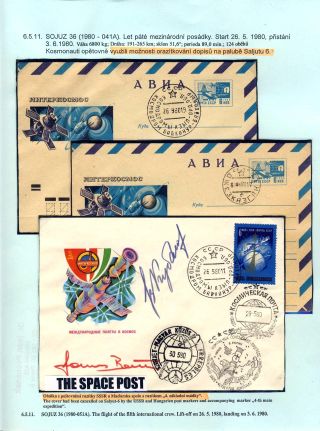 HUMAN PILOTED SPACE FLIGHTS OF THE USSR AND RUSSIA – sheet 43
