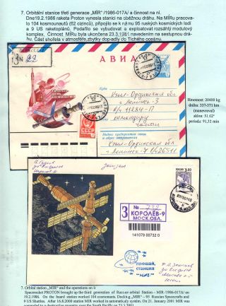 HUMAN PILOTED SPACE FLIGHTS OF THE USSR AND RUSSIA – sheet 58