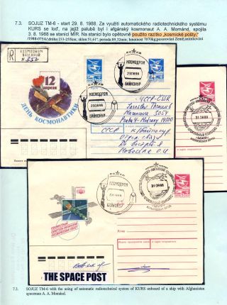 HUMAN PILOTED SPACE FLIGHTS OF THE USSR AND RUSSIA – sheet 61