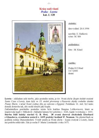 PROCHÁZKA PRAHOU - CM – list 2