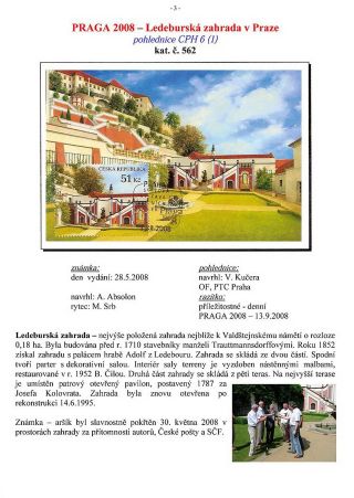PROCHÁZKA PRAHOU - CM – list 3