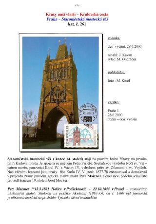 PROCHÁZKA PRAHOU - CM – list 5