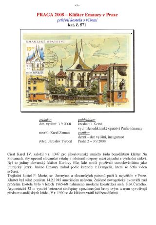 PROCHÁZKA PRAHOU - CM – list 9