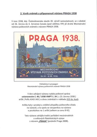 STORY OF THE PRAGA 1938 BLOCK – sheet 3