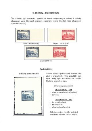 STORY OF THE PRAGA 1938 BLOCK – sheet 5