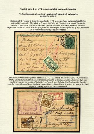 DOPLATNÉ VE VÝŠI 5 HALÉŘŮ – list 2