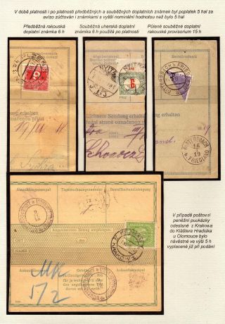 DOPLATNÉ VE VÝŠI 5 HALÉŘŮ – list 7
