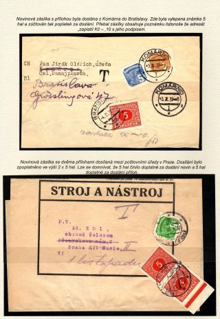DOPLATNÉ VE VÝŠI 5 HALÉŘŮ – list 16
