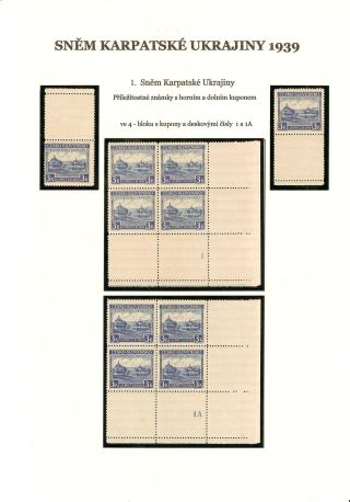 SNĚM KARPATSKÉ UKRAJINY 1939 – list 2