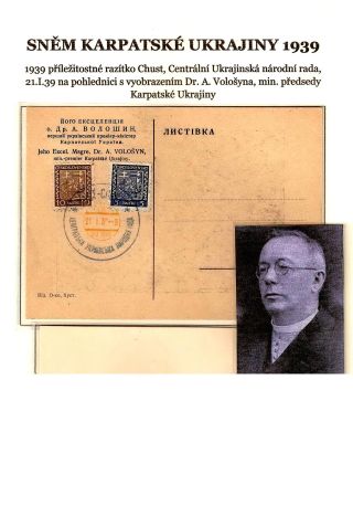 SNĚM KARPATSKÉ UKRAJINY 1939 – list 5
