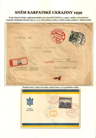 SNĚM KARPATSKÉ UKRAJINY 1939 – list 6