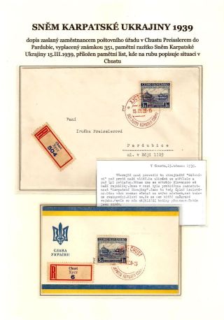 SNĚM KARPATSKÉ UKRAJINY 1939 – list 13