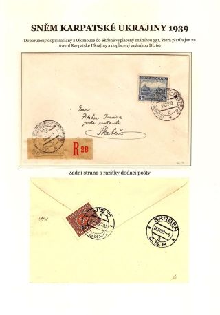 SNĚM KARPATSKÉ UKRAJINY 1939 – list 14